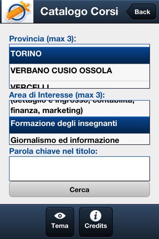 Obiettivo Orientamento screenshot 4