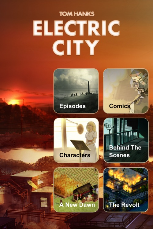 Tom Hanks' "Electric City"