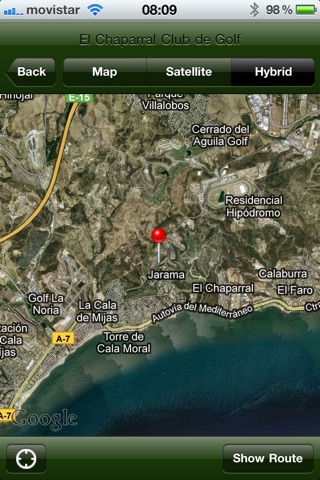 Golfspain for iPhone screenshot 4