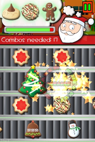 Santa's Eatin' Christmas Cookies | Holiday & Christmas Seasons Game screenshot 2