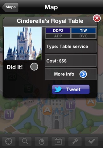 Walt Disney World Magic Kingdom Mini Guide screenshot 2