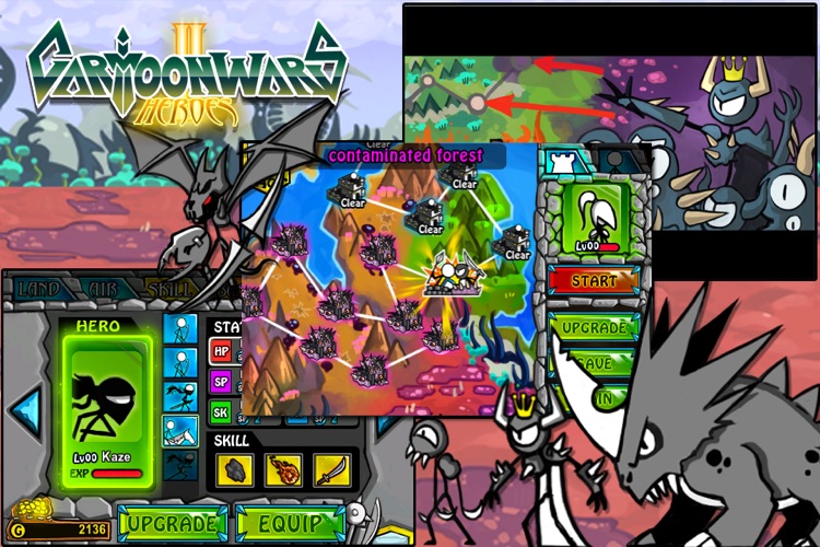 Cartoon Wars 2: Heroes screenshot-4