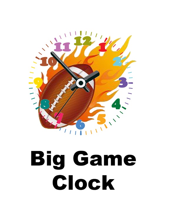 Big Game Clock for iPad