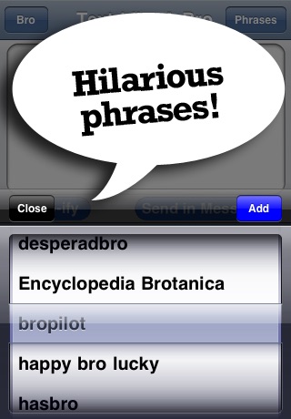 Text Like A Bro Lite screenshot 3