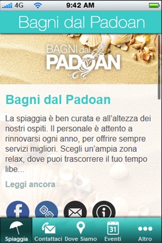 Bagni dal Padoan screenshot 2