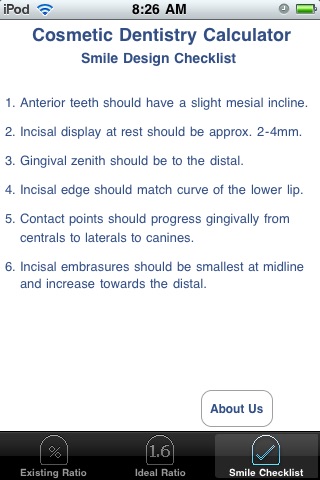 Cosmetic Dentistry Calculator screenshot-4