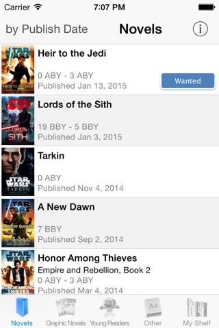 Star Wars Books Collector screenshot 2