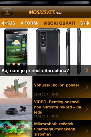 MoškiSvet screenshot 4