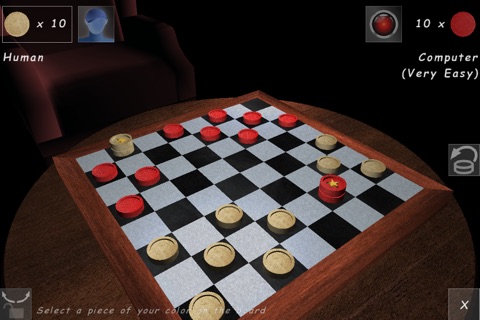 Checkers Lounge 3D screenshot 3