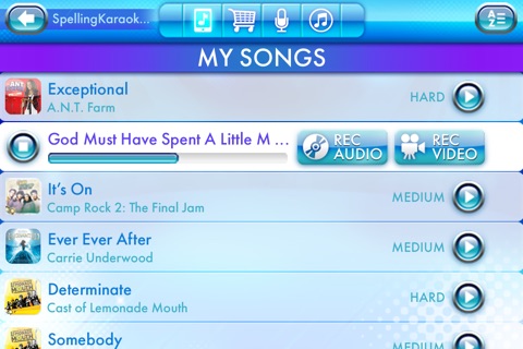 Disney Spotlight Karaoke screenshot 2