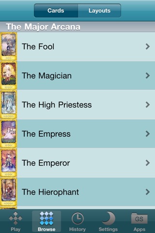 Mystic Dreamer Tarot screenshot 4