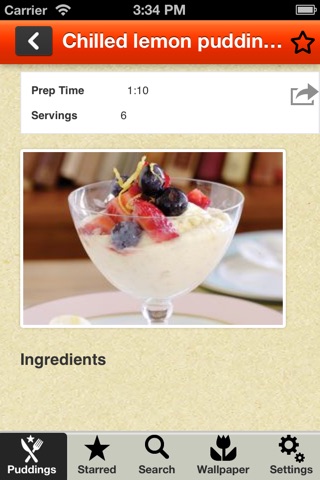 Pudding Recipes Free screenshot 3