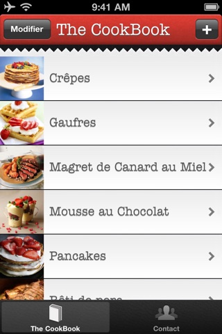 The CookBook screenshot 2