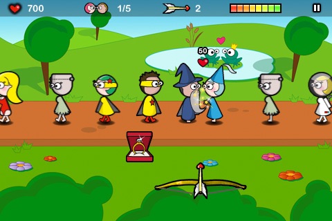 Cupid at work lite - Valentine's day game screenshot 2