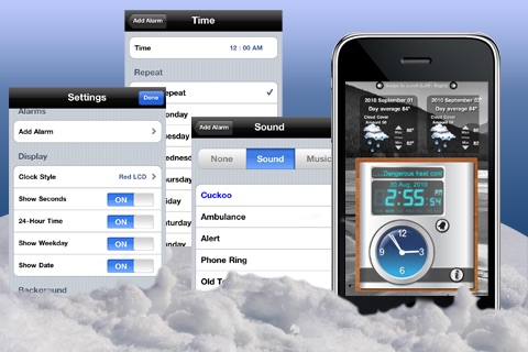 Awesome Clock Lite screenshot 4