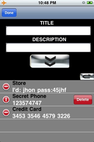 Information keeper screenshot 4