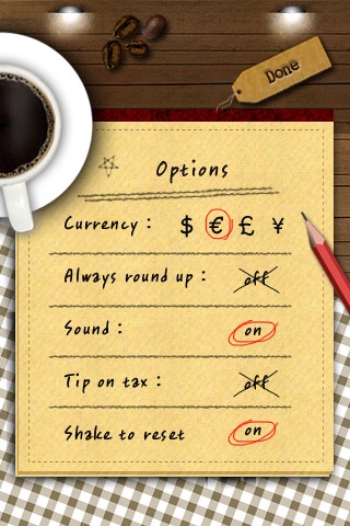 Tipping Point Lite (Tip Calculator) screenshot 3