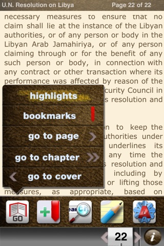 U.N. Security Council Resolution on Libya (Docu... screenshot 3
