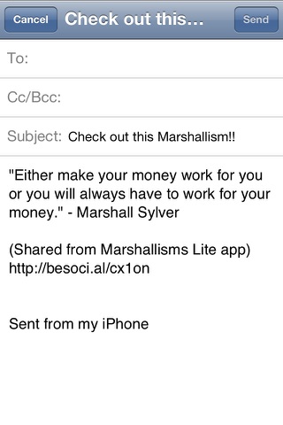 Marshallisms Lite screenshot 3