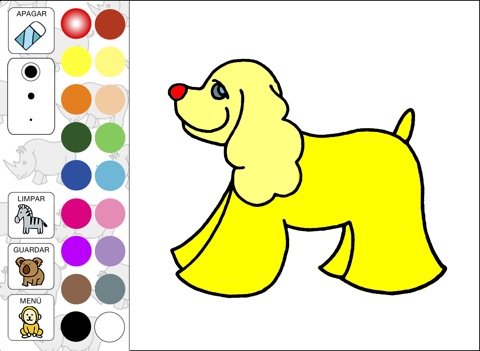 Animal Coloring II for Kids Lite screenshot 2