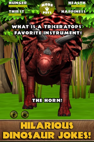 Virtual Pet Dinosaur: Triceratops screenshot 3