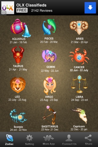 Horoscope - Week Month Year screenshot 2