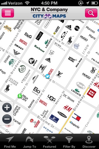 NYC Map screenshot 2