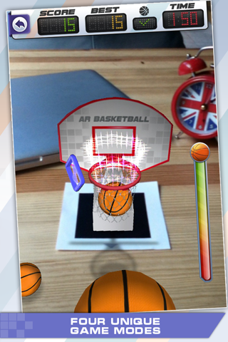 ARBasketball - Augmented Reality Basketball Game screenshot 2
