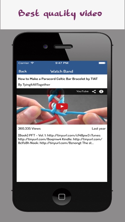 Paracord Styling Video Guide screenshot-3