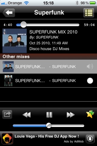 SuperFunk by mix.dj screenshot 2