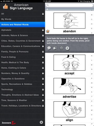 ASL for iPad screenshot 3