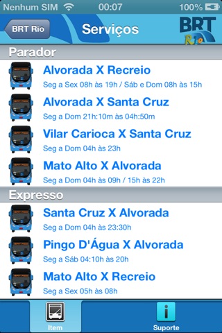 BRT Rio Vias Expressas de Ônibus screenshot 3