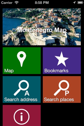 Offline Montenegro Map - World Offline Maps screenshot 2