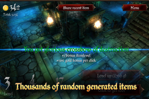 Dungeon Clicker screenshot 2