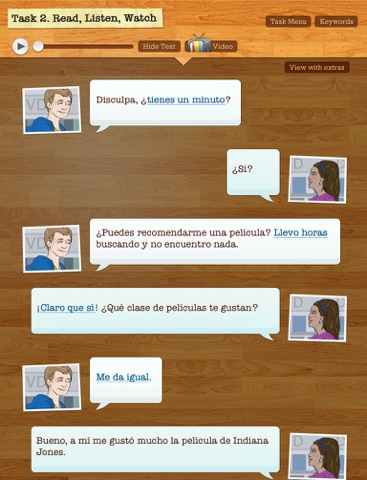 Spanish Conversation HD screenshot 3