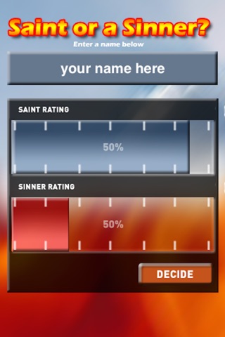 Saint or Sinner free predictor screenshot 3