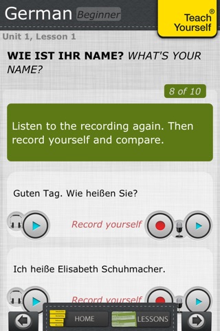 German course: Teach Yourself® screenshot 3