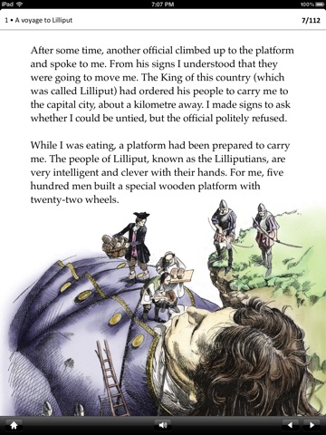 Gulliver’s Travels: Oxford Bookworms Stage 4 Reader (for iPad) screenshot 2