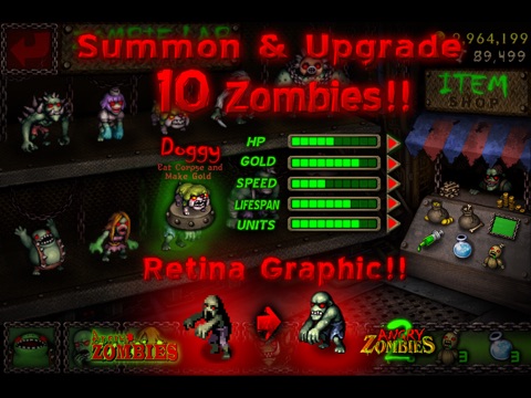 Angry Zombies 2 Intro for iPad screenshot 2