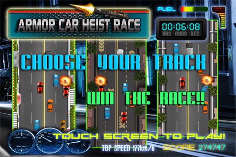 Armor Car Heist Crossover Race: Free screenshot 3