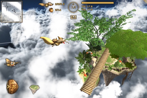 Crazy Flying Squirrel Free screenshot 2