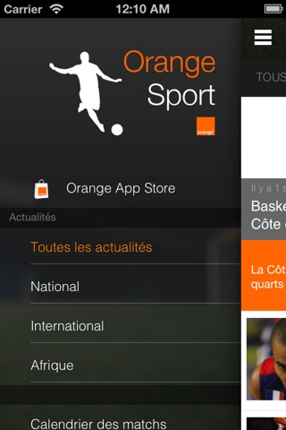 Orange Sport screenshot 4