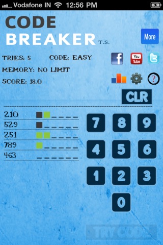 Puzzle Game Free Code Breaker screenshot 3