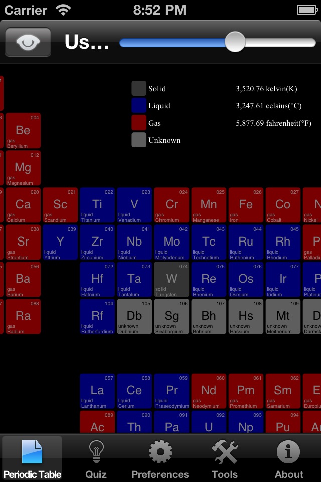 Useful Periodic Table screenshot 2