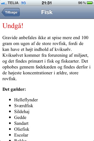 Mad til gravide screenshot 3