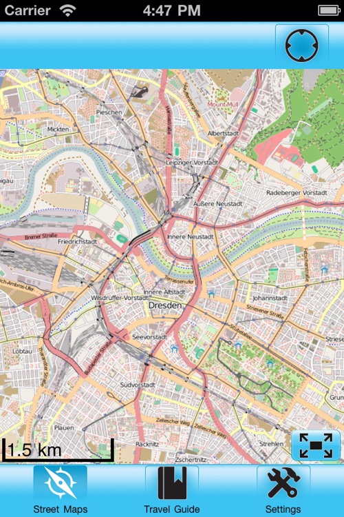 Dresden Street Map Offline