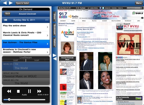Public Radio App for iPad screenshot 2