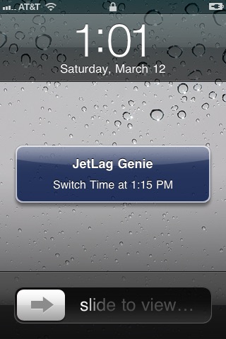 JetLag Genie screenshot 4