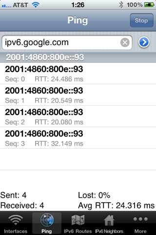 IPv6 Toolkit screenshot 3