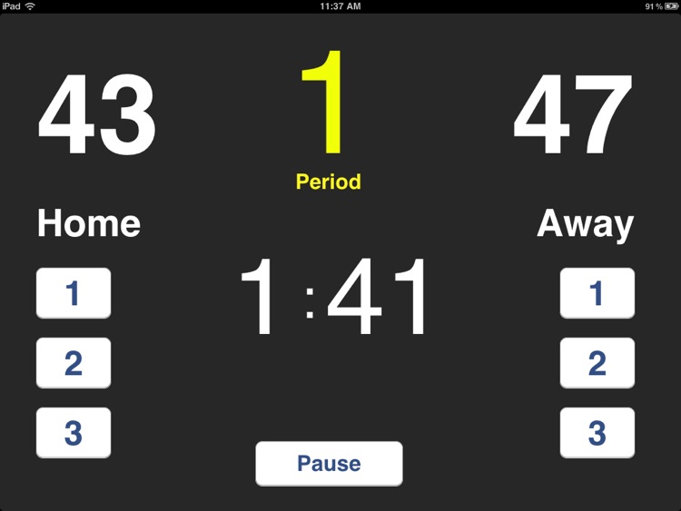 Live Basketball Scoreboard HD